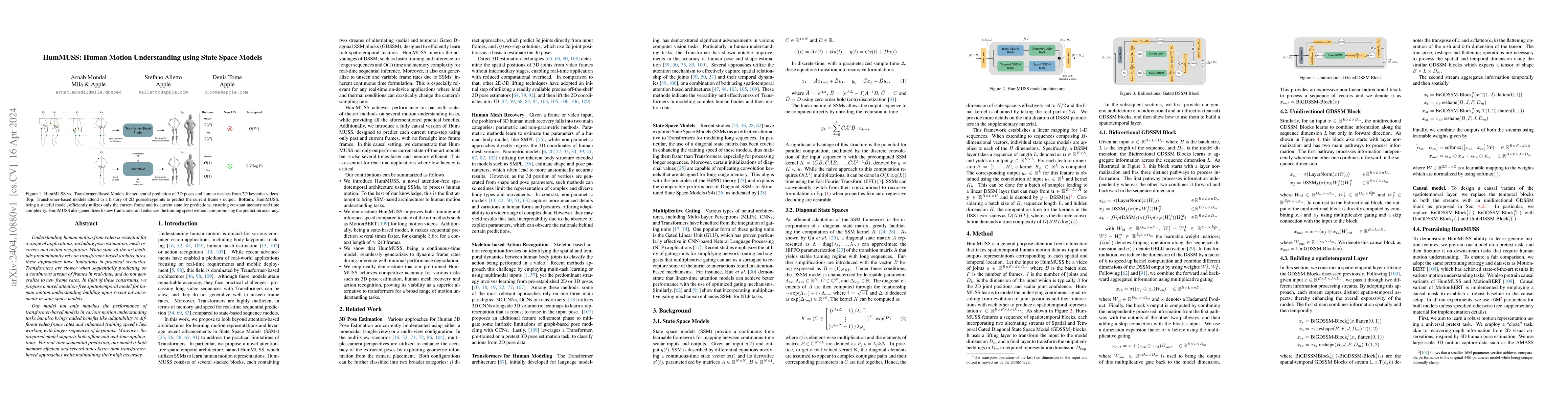 Thumbnail for HumMUSS: Human Motion Understanding using State Space Models