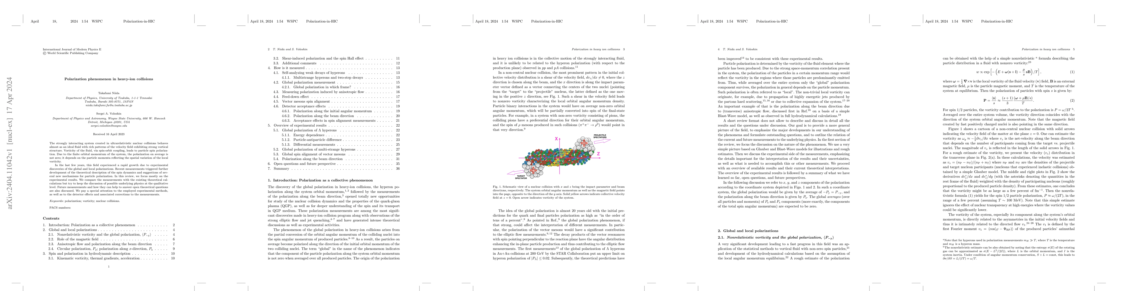 Thumbnail for Polarization phenomenon in heavy-ion collisions