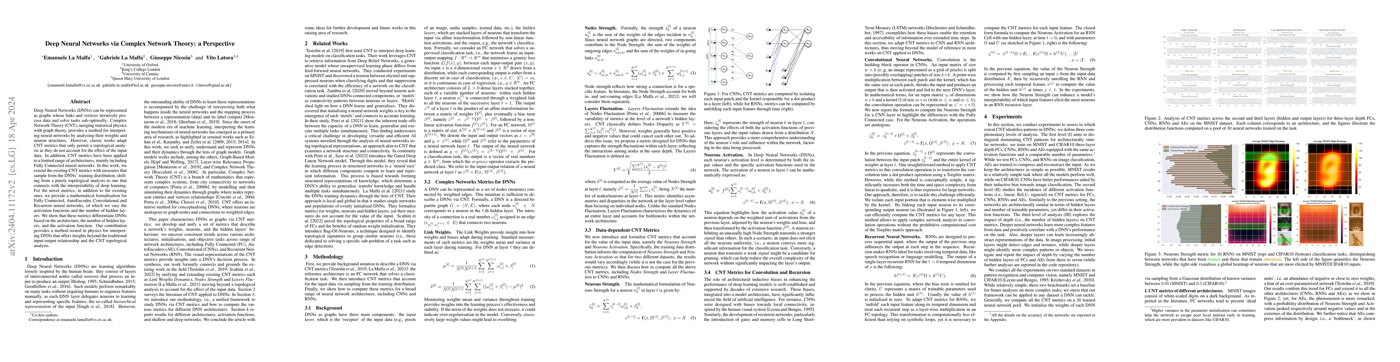 Thumbnail for Deep Neural Networks via Complex Network Theory: a Perspective