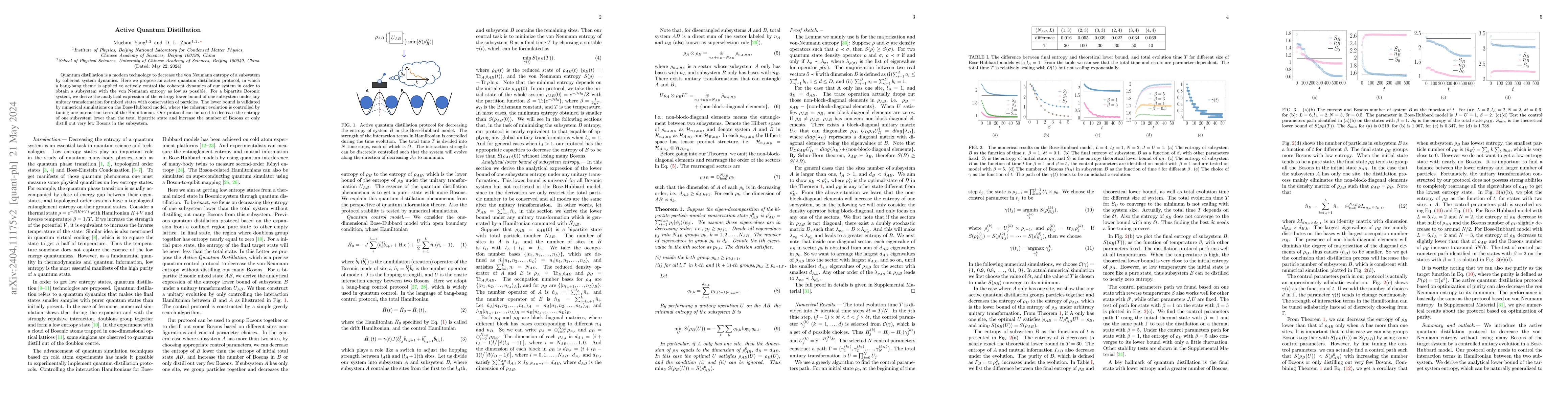 Thumbnail for Active Quantum Distillation