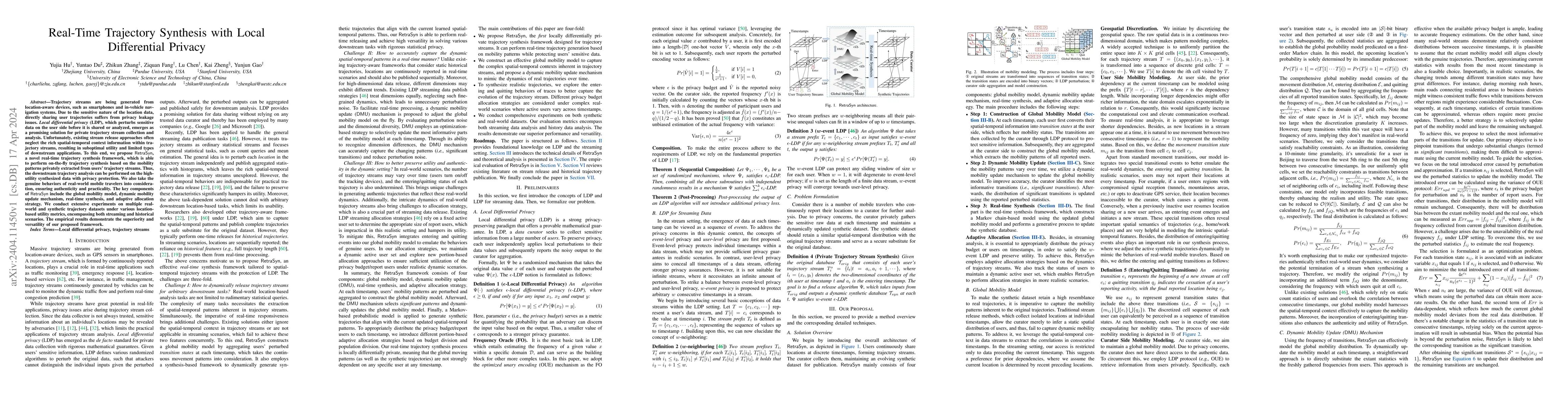 Thumbnail for Real-Time Trajectory Synthesis with Local Differential Privacy