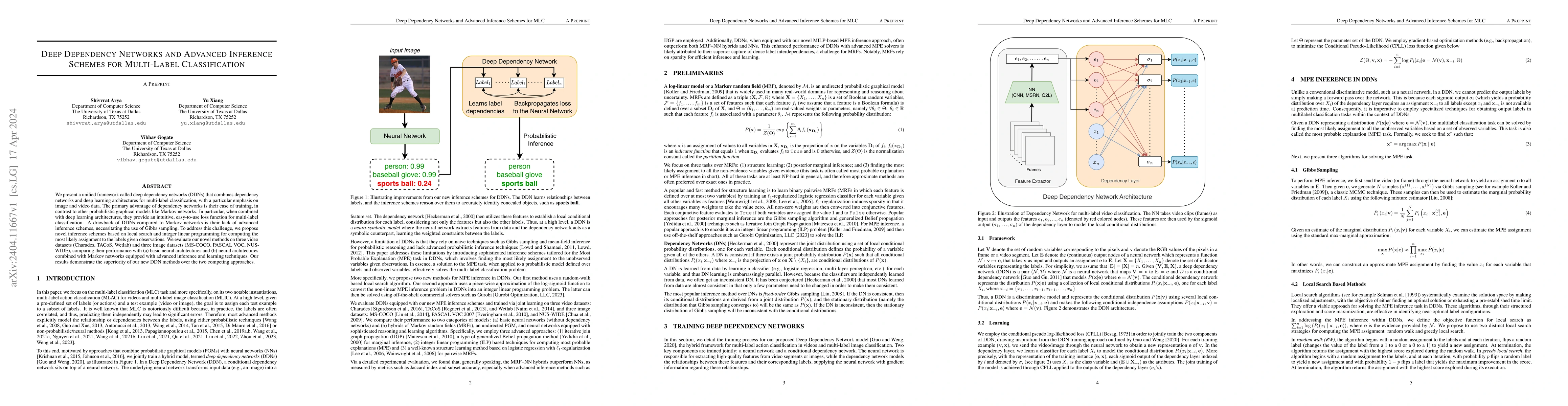Thumbnail for Deep Dependency Networks and Advanced Inference Schemes for Multi-Label
  Classification