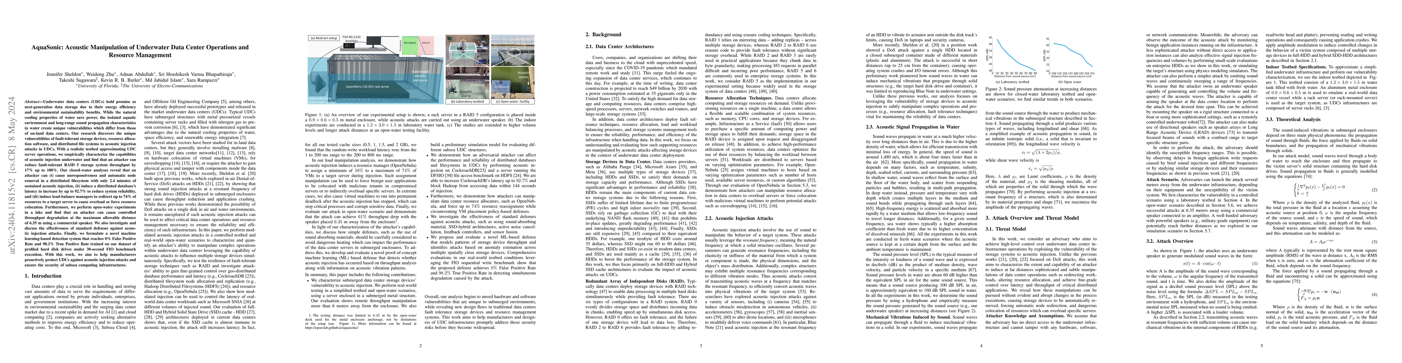 Thumbnail for AquaSonic: Acoustic Manipulation of Underwater Data Center Operations
  and Resource Management