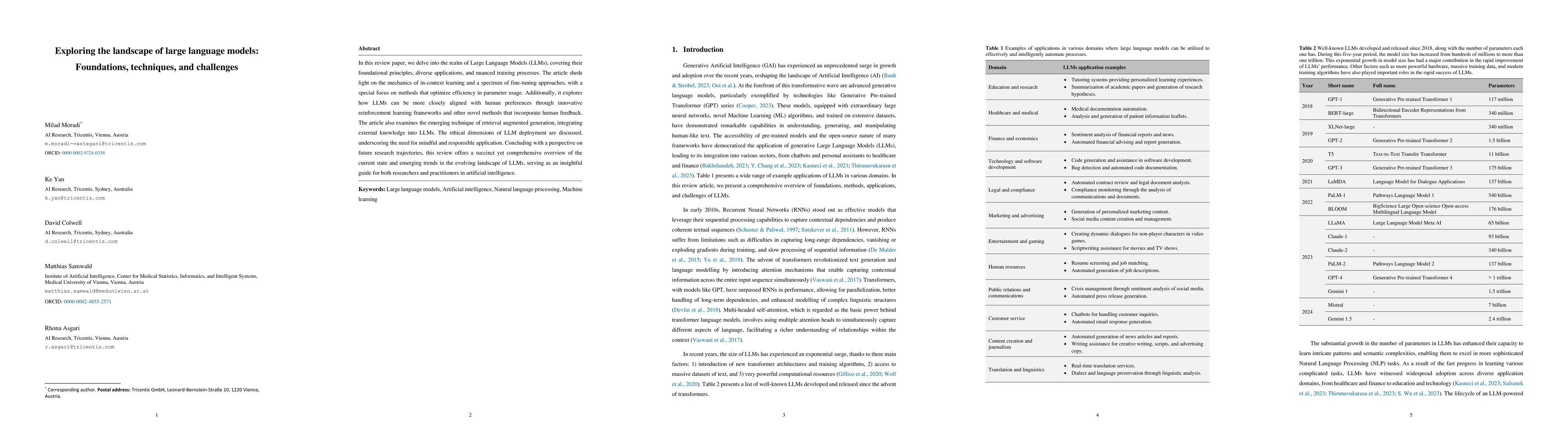 Thumbnail for Exploring the landscape of large language models: Foundations,
  techniques, and challenges