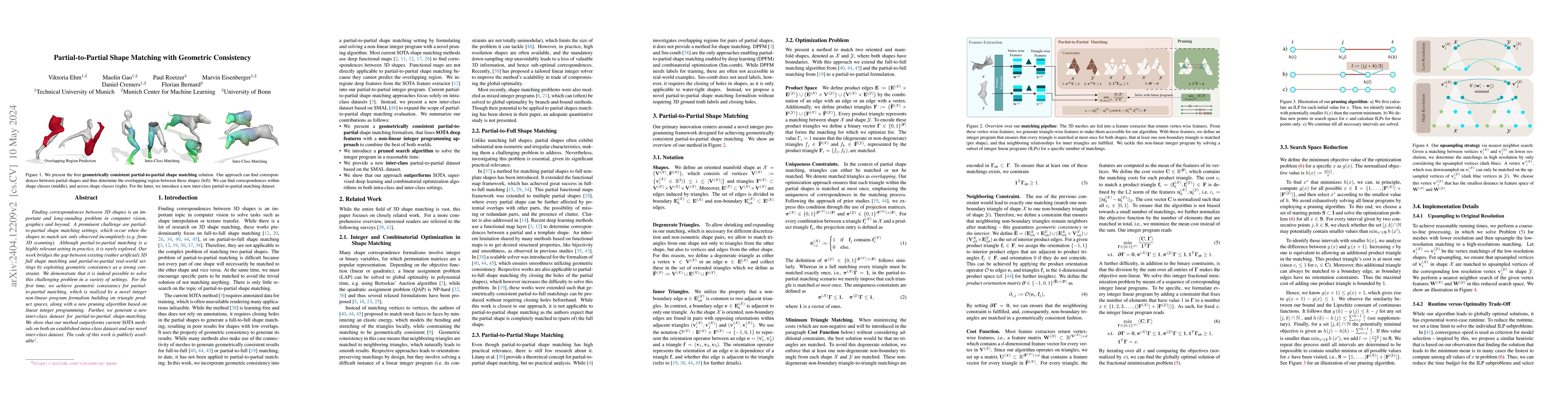 Thumbnail for Partial-to-Partial Shape Matching with Geometric Consistency