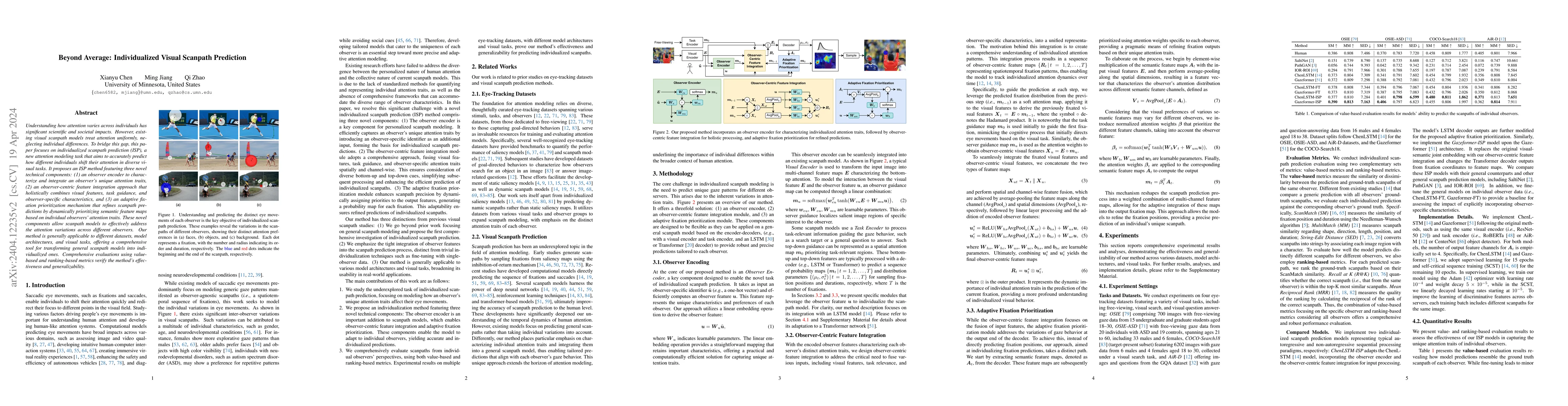 Thumbnail for Beyond Average: Individualized Visual Scanpath Prediction