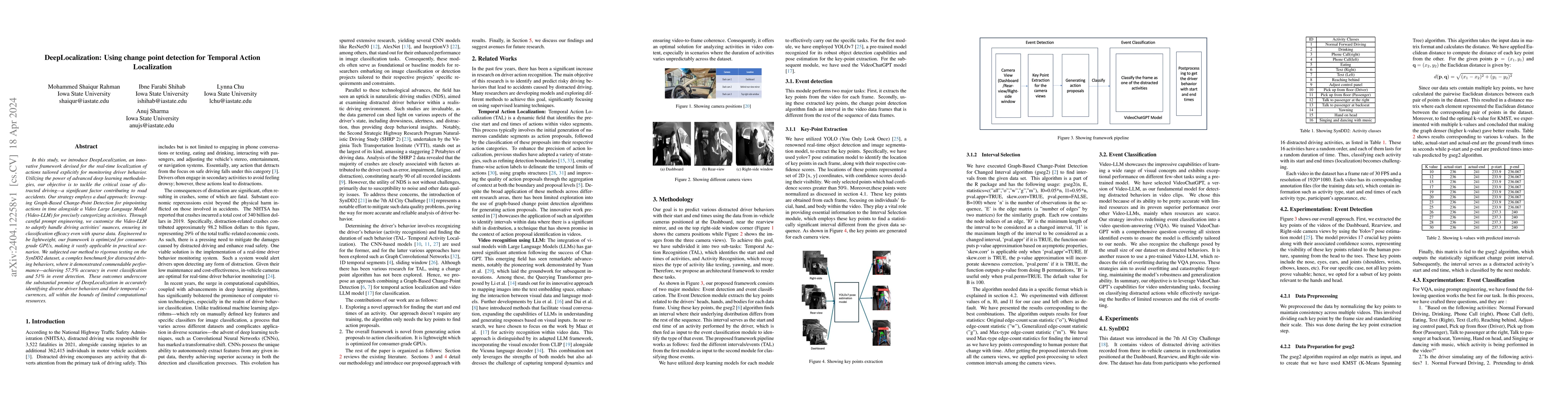 Thumbnail for DeepLocalization: Using change point detection for Temporal Action
  Localization