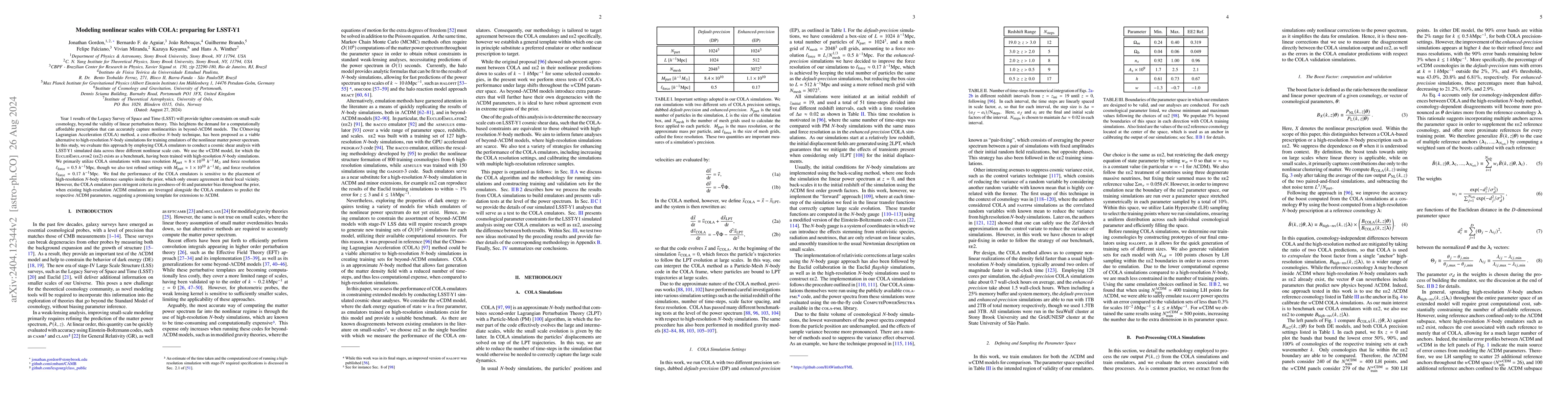 Thumbnail for Modeling nonlinear scales with COLA: preparing for LSST-Y1