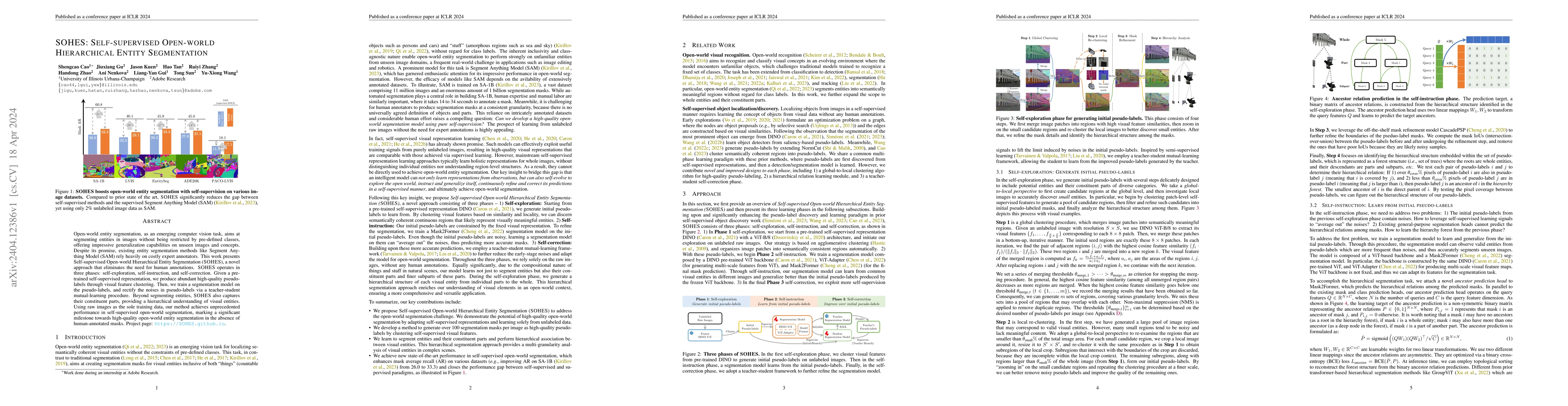 Thumbnail for SOHES: Self-supervised Open-world Hierarchical Entity Segmentation