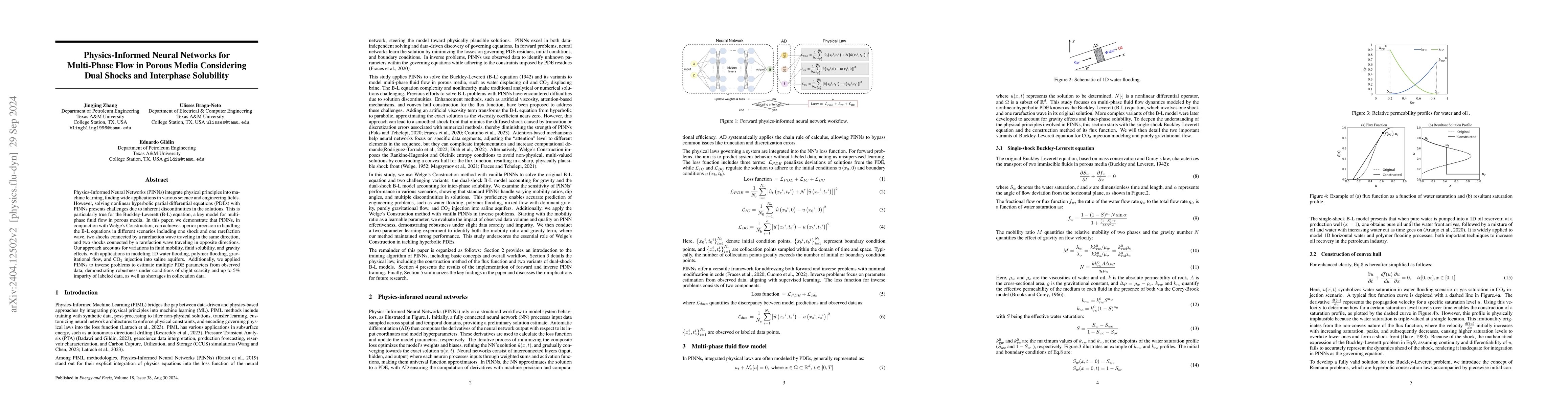 Thumbnail for Advancing Petroleum Engineering Solutions: Integrating Physics-Informed
  Neural Networks for Enhanced Buckley-Leverett Model Analysis