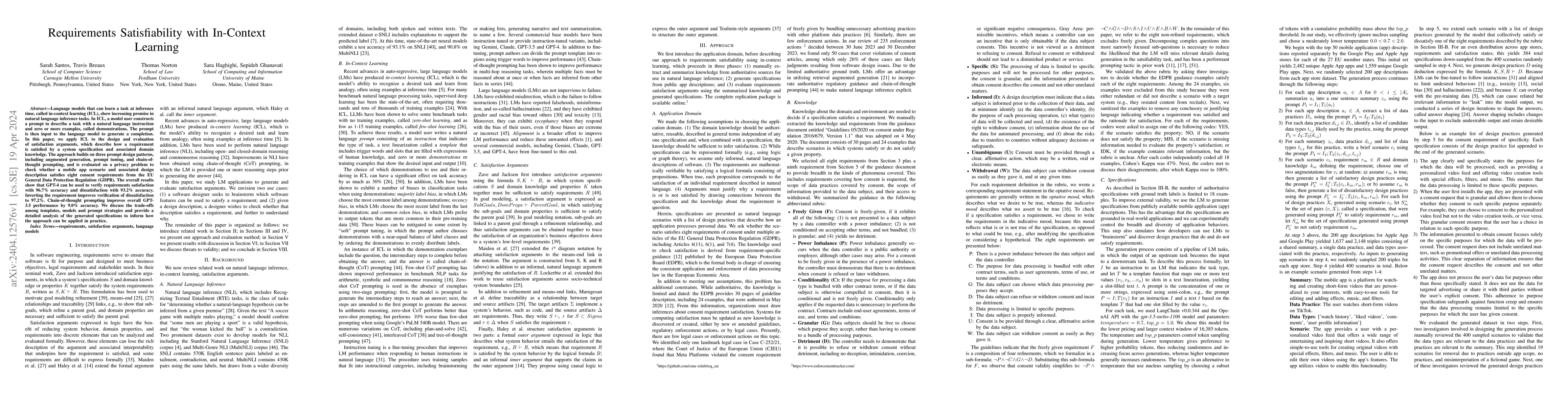 Thumbnail for Requirements Satisfiability with In-Context Learning