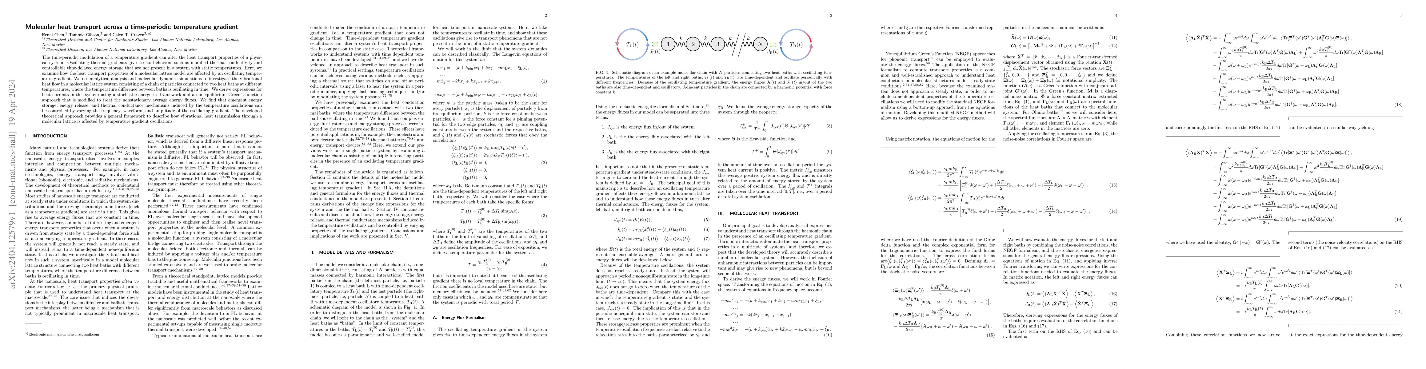 Thumbnail for Molecular heat transport across a time-periodic temperature gradient