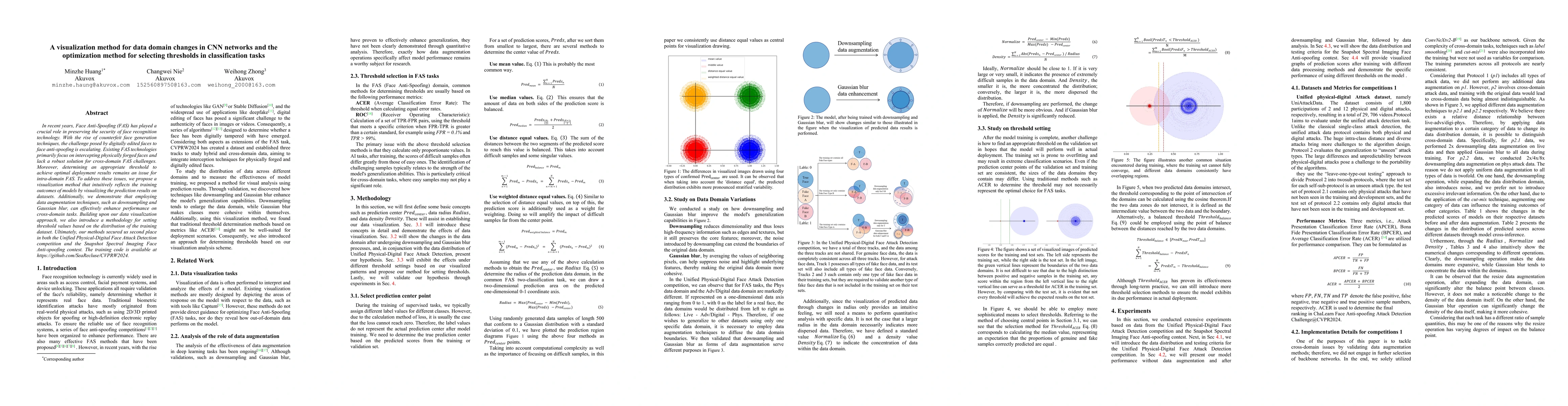 Thumbnail for A visualization method for data domain changes in CNN networks and the
  optimization method for selecting thresholds in classification tasks