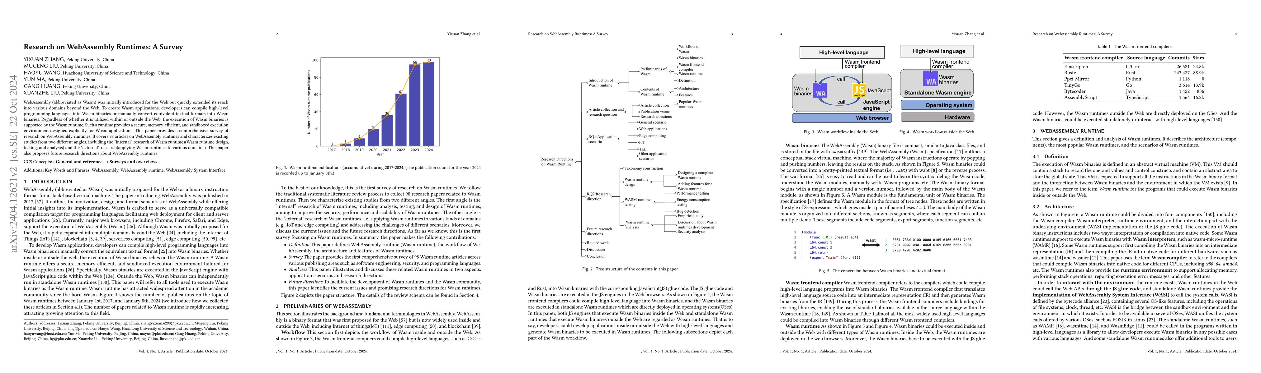 Thumbnail for Research on WebAssembly Runtimes: A Survey