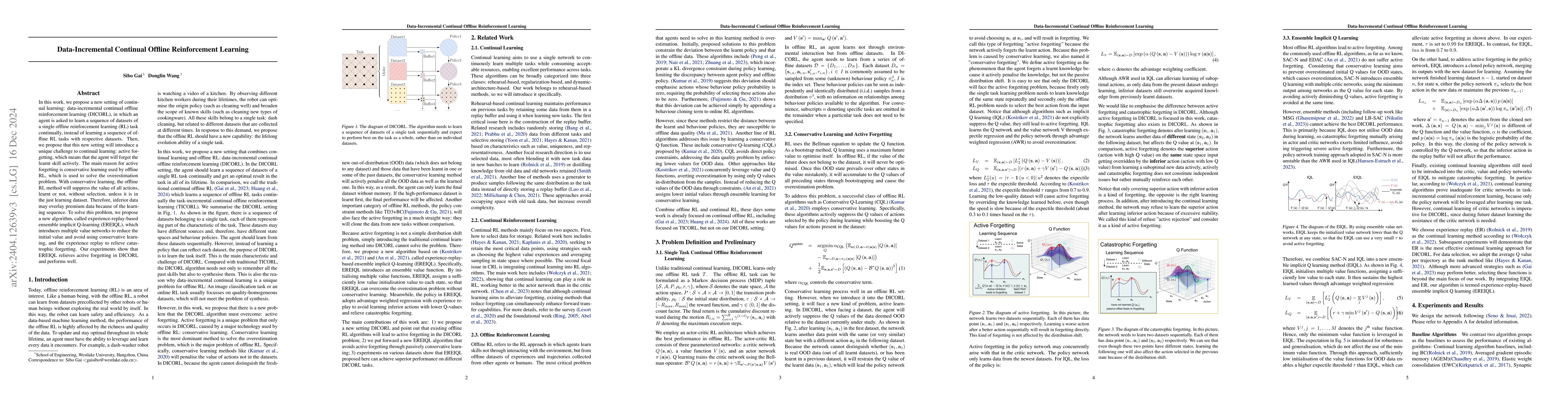Thumbnail for Single-Task Continual Offline Reinforcement Learning