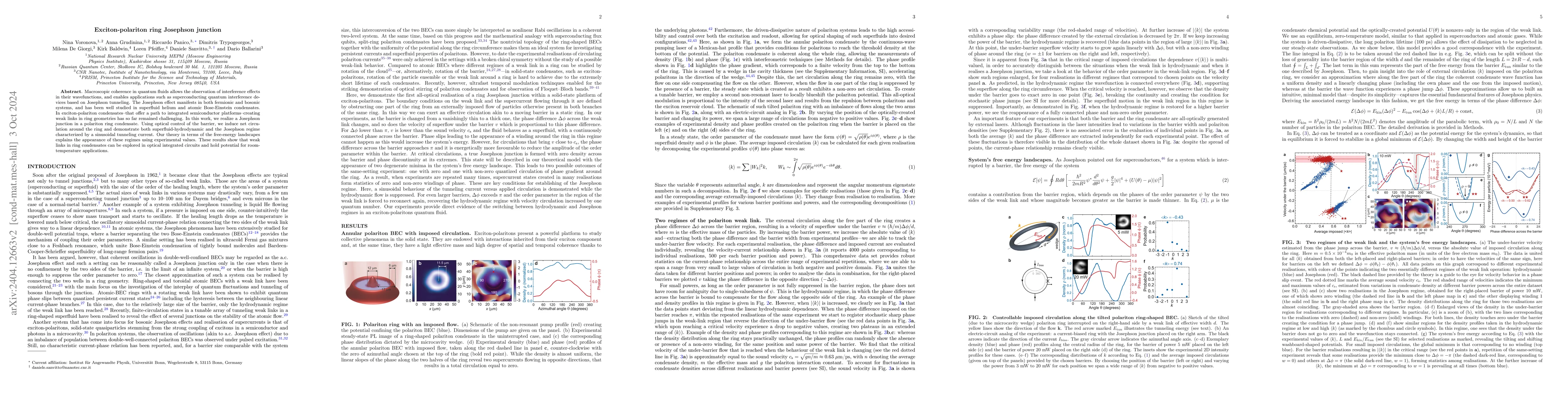 Thumbnail for Exciton-polariton ring Josephson junction