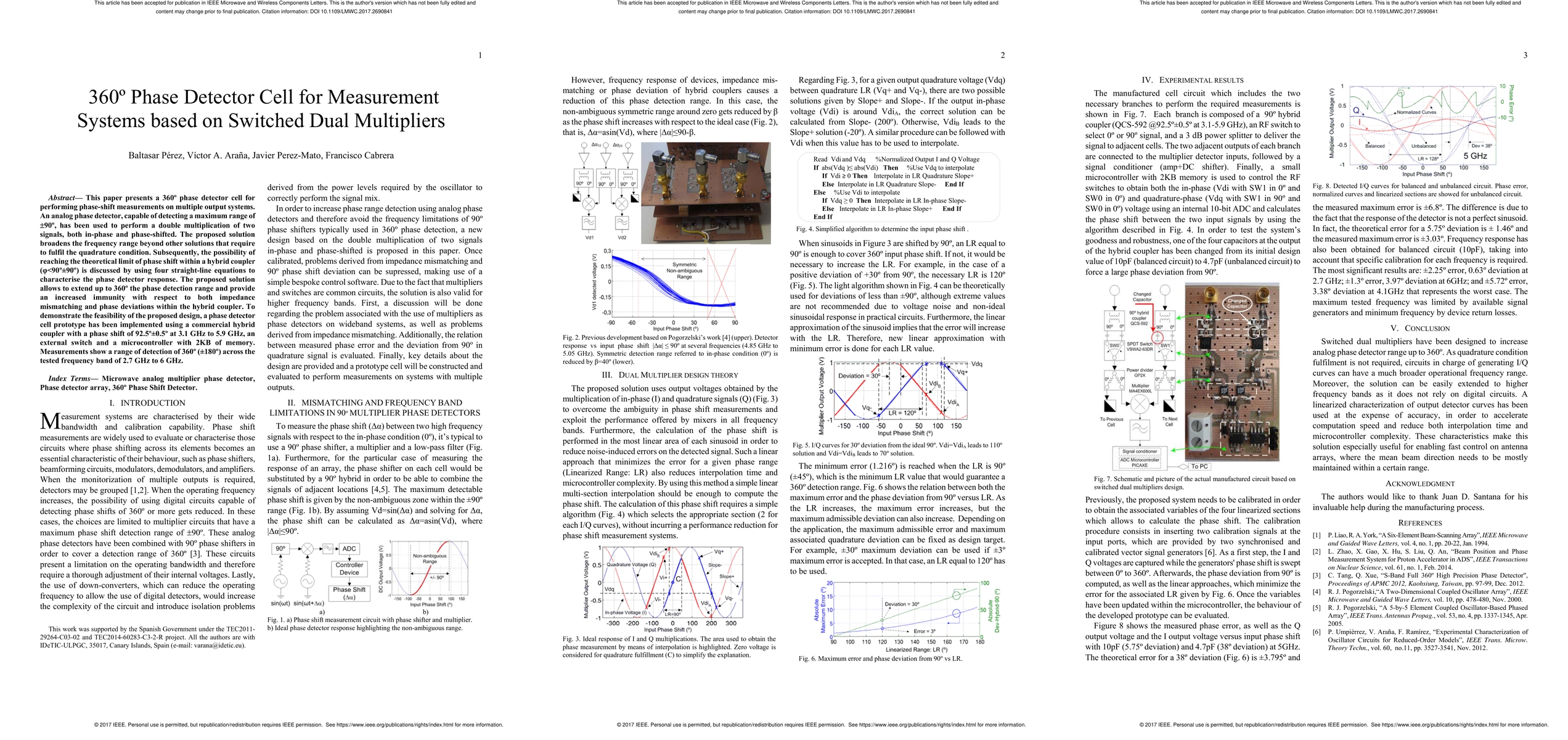 Thumbnail for 360{\deg} phase detector cell for measurement systems based on switched
  dual multipliers