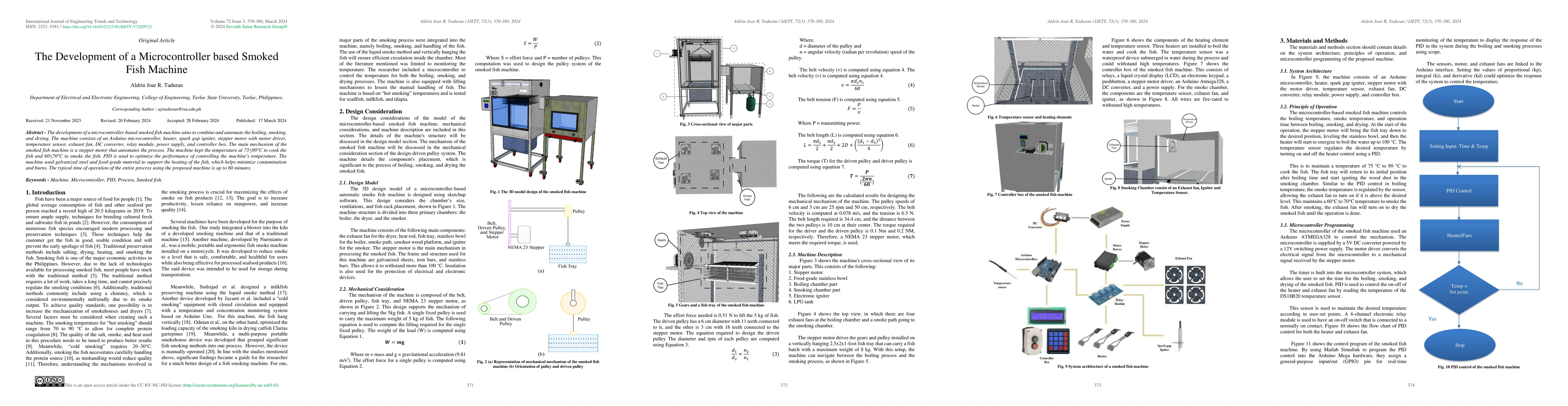 Thumbnail for The Development of a Microcontroller based Smoked Fish Machine