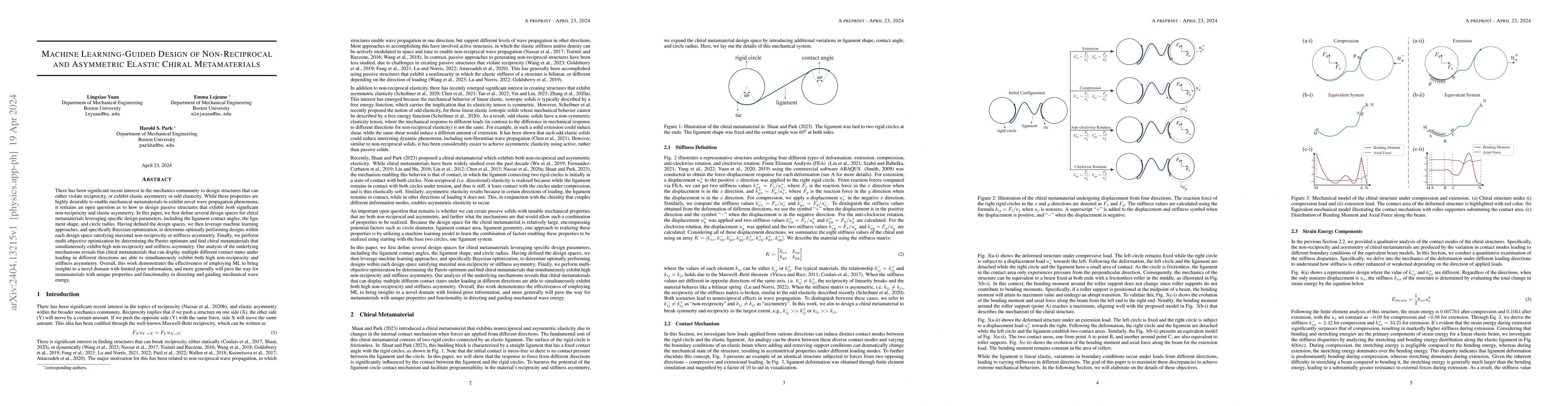Thumbnail for Machine Learning-Guided Design of Non-Reciprocal and Asymmetric Elastic
  Chiral Metamaterials