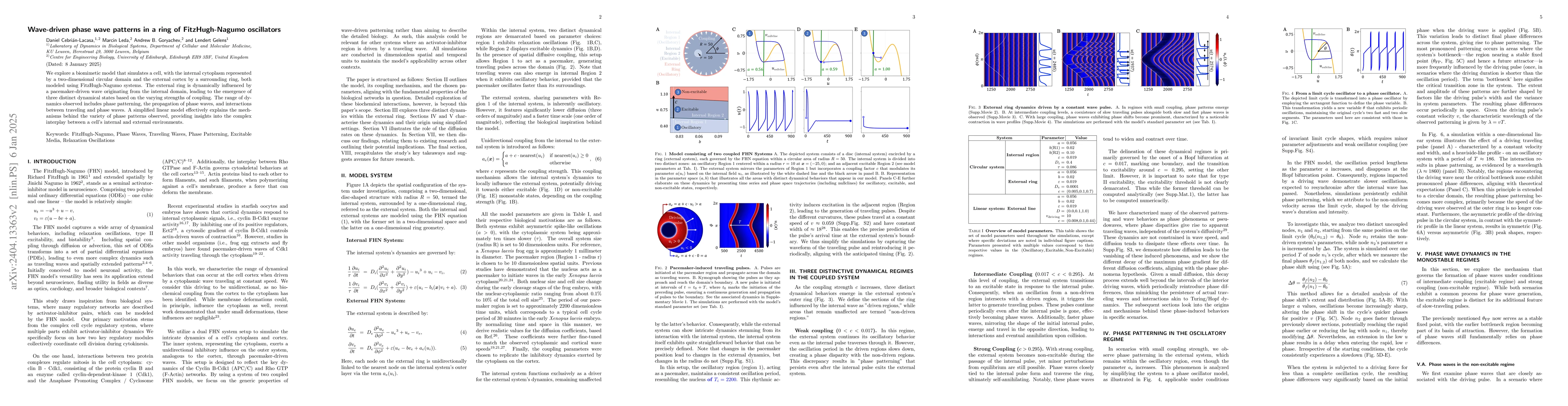 Thumbnail for Wave-driven phase wave patterns in a ring of FitzHugh-Nagumo oscillators