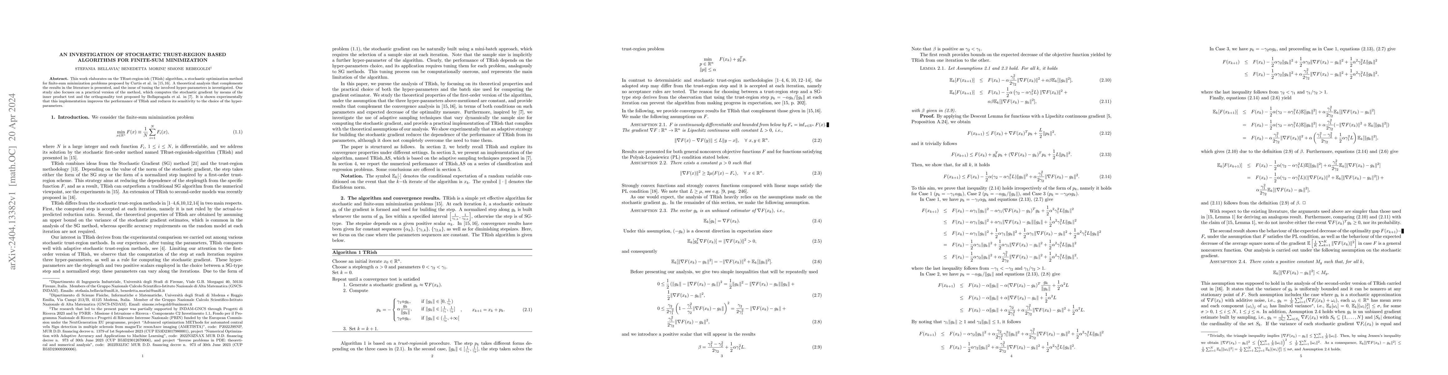 Thumbnail for An investigation of stochastic trust-region based algorithms for
  finite-sum minimization