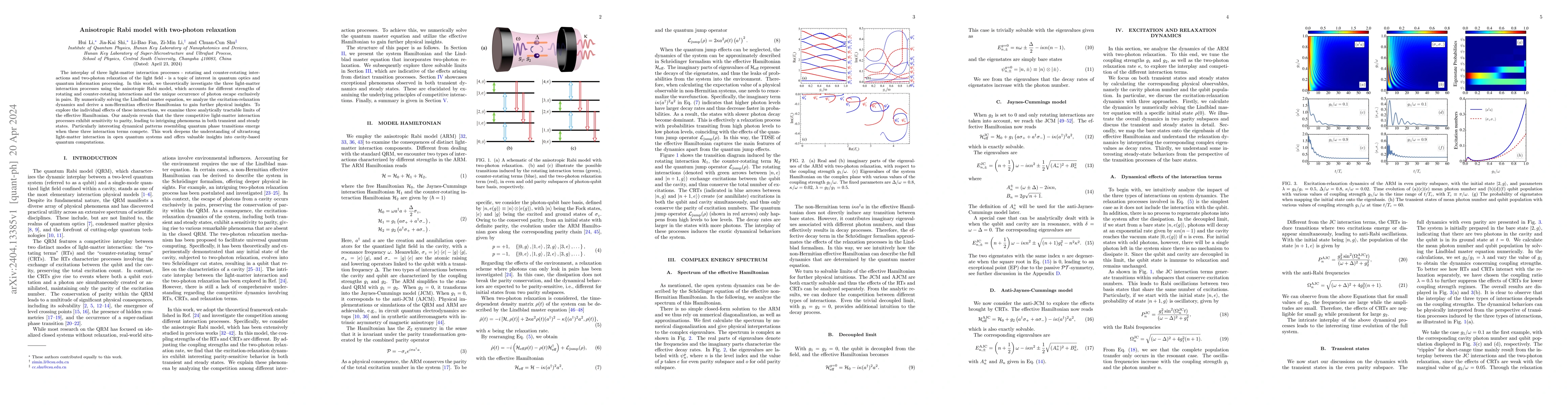 Thumbnail for Anisotropic Rabi model with two-photon relaxation