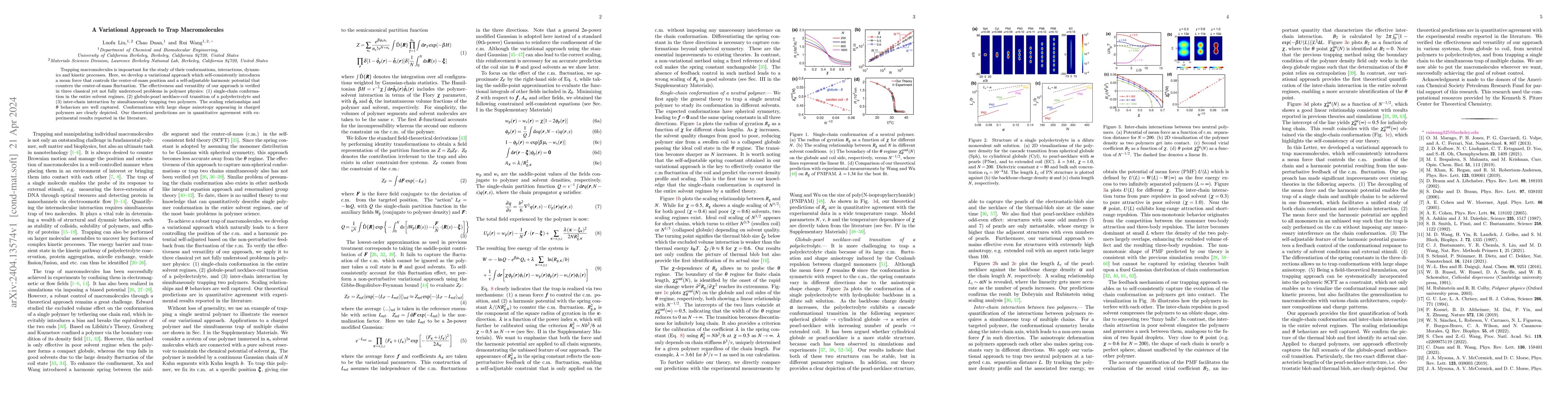 Thumbnail for A Variational Approach to Trap Macromolecules