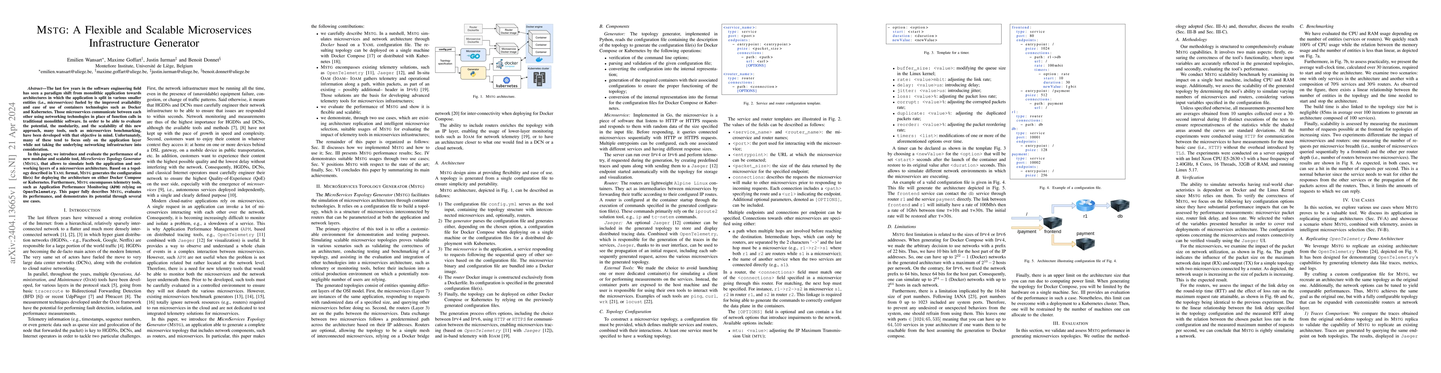 Thumbnail for MSTG: A Flexible and Scalable Microservices Infrastructure Generator