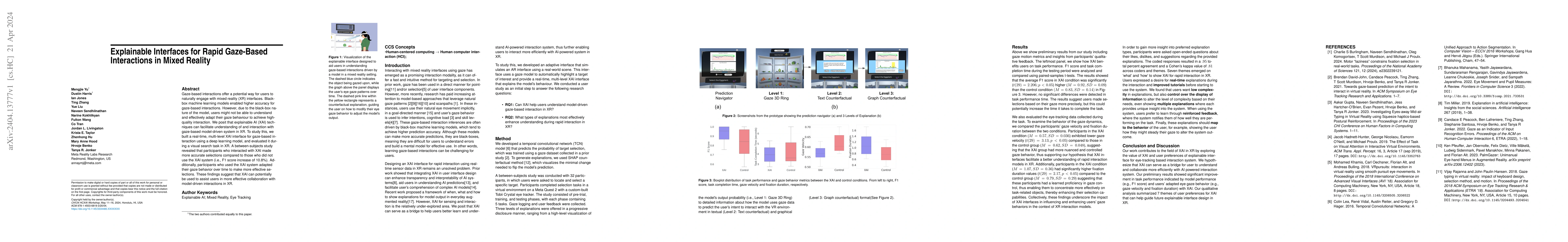 Thumbnail for Explainable Interfaces for Rapid Gaze-Based Interactions in Mixed
  Reality