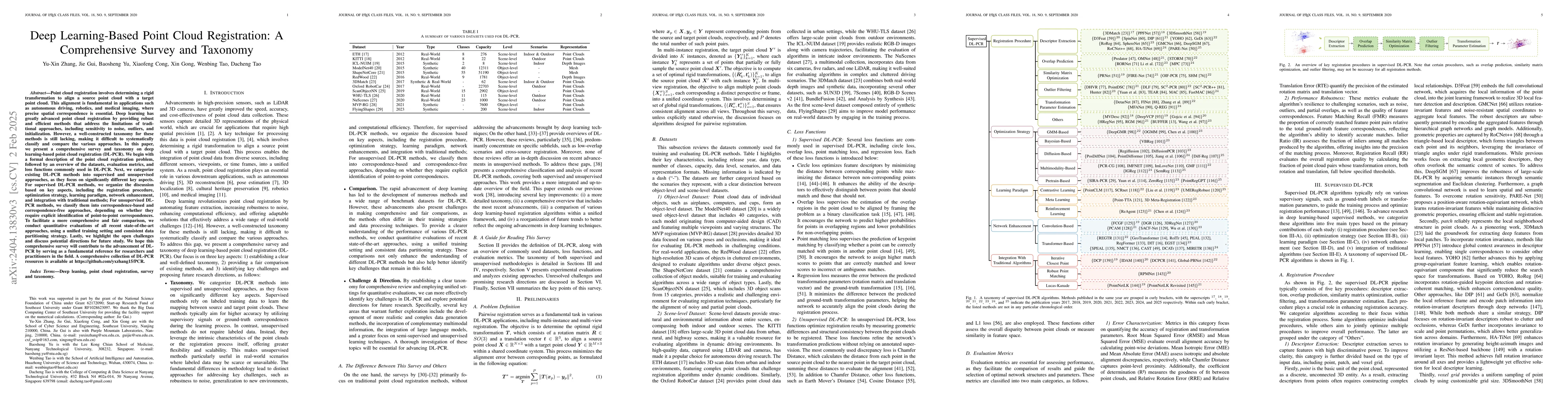 Thumbnail for A Comprehensive Survey and Taxonomy on Point Cloud Registration Based on
  Deep Learning