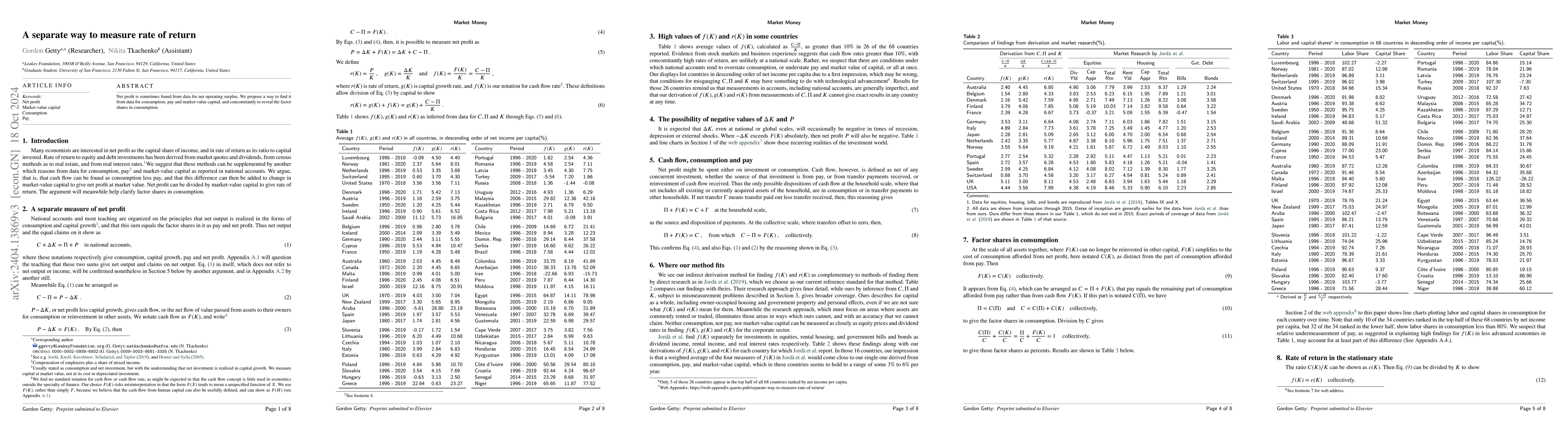 Thumbnail for A separate way to measure rate of return