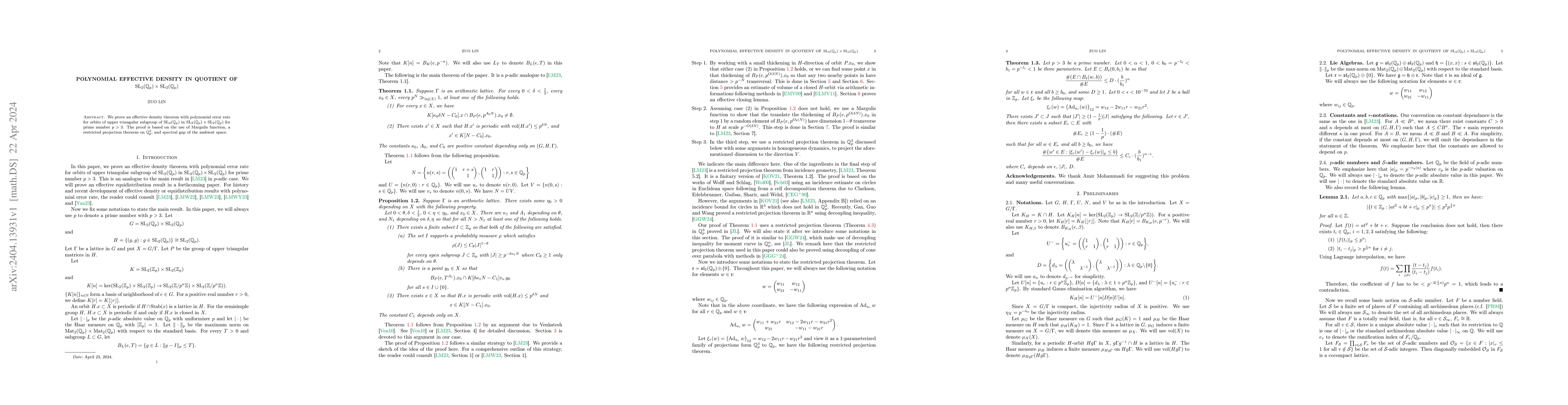 Thumbnail for Polynomial effective density in quotient of $\mathrm{SL}_2(\mathbb{Q}_p)
  \times \mathrm{SL}_2(\mathbb{Q}_p)$