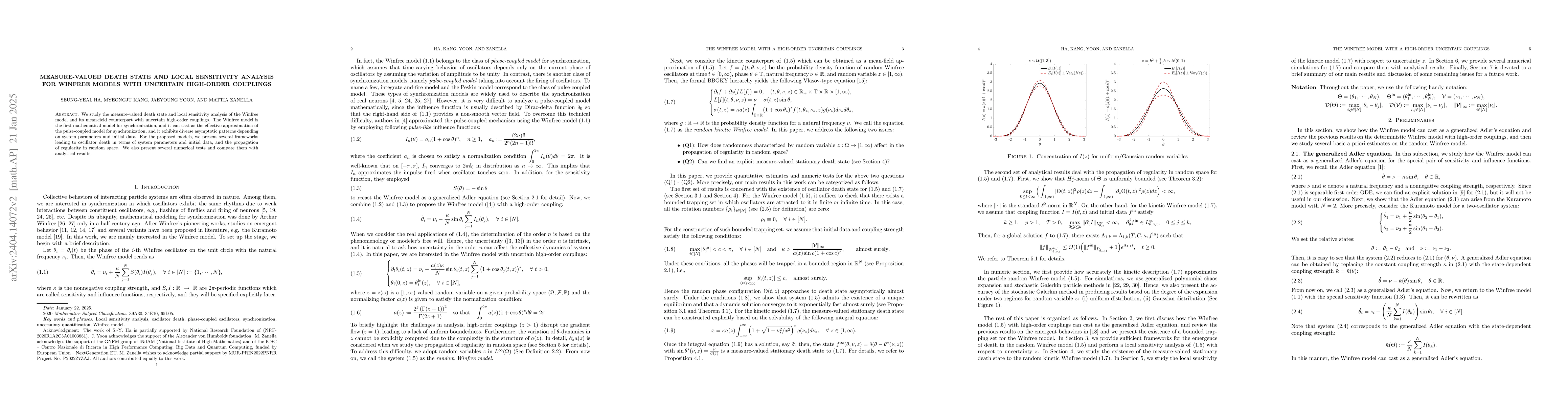 Thumbnail for Measure-valued death state and local sensitivity analysis for Winfree
  models with uncertain high-order couplings