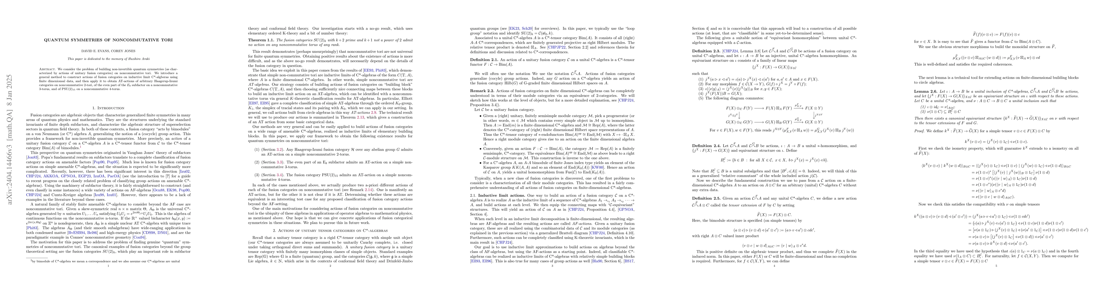 Thumbnail for Quantum symmetries of noncommutative tori