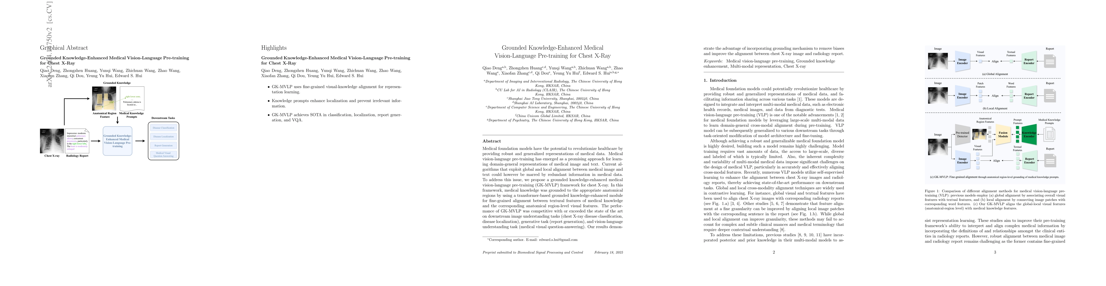 Thumbnail for Grounded Knowledge-Enhanced Medical VLP for Chest X-Ray
