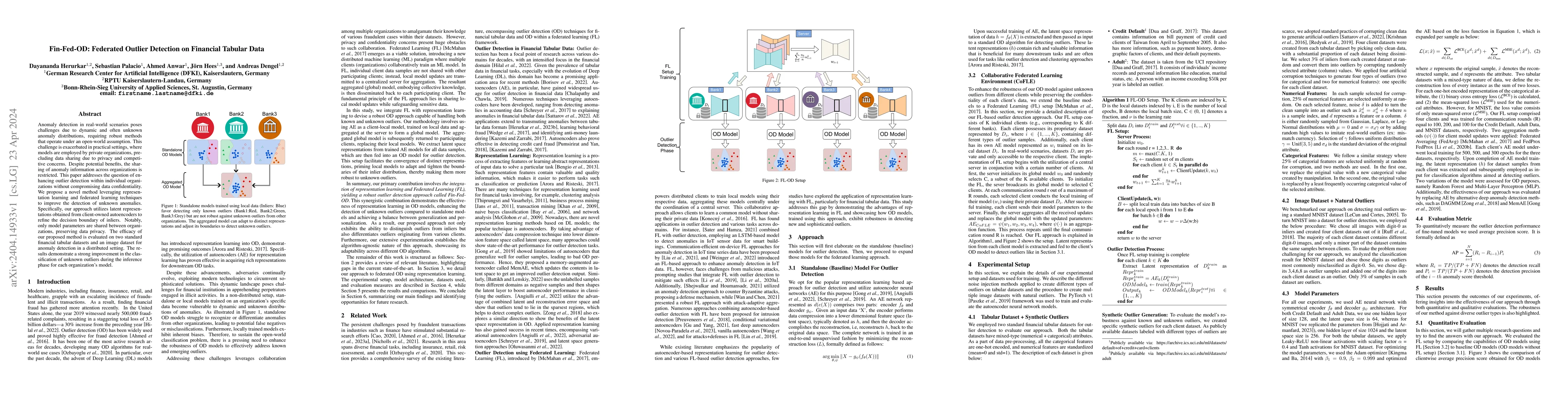 Thumbnail for Fin-Fed-OD: Federated Outlier Detection on Financial Tabular Data