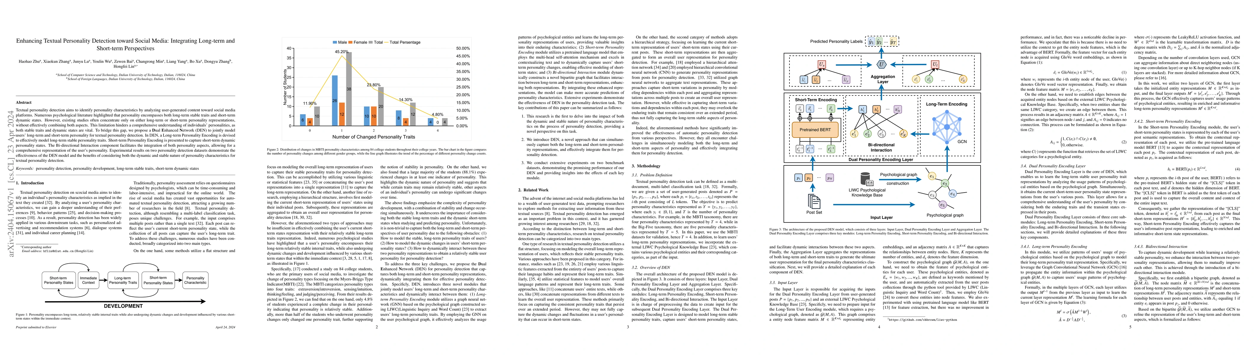 Thumbnail for Enhancing Textual Personality Detection toward Social Media: Integrating
  Long-term and Short-term Perspectives
