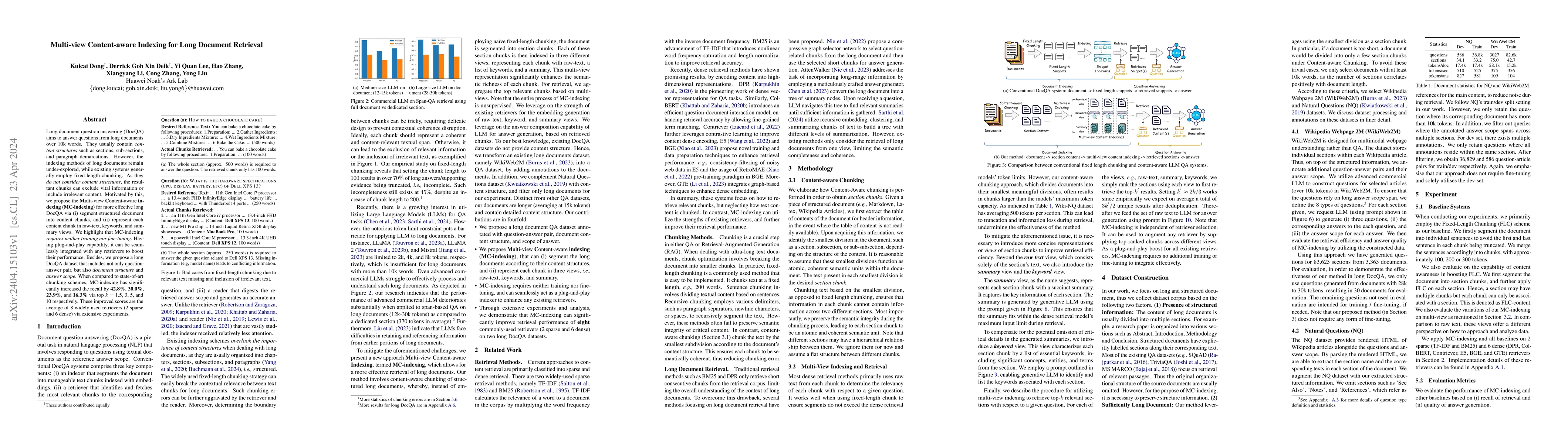 Thumbnail for Multi-view Content-aware Indexing for Long Document Retrieval