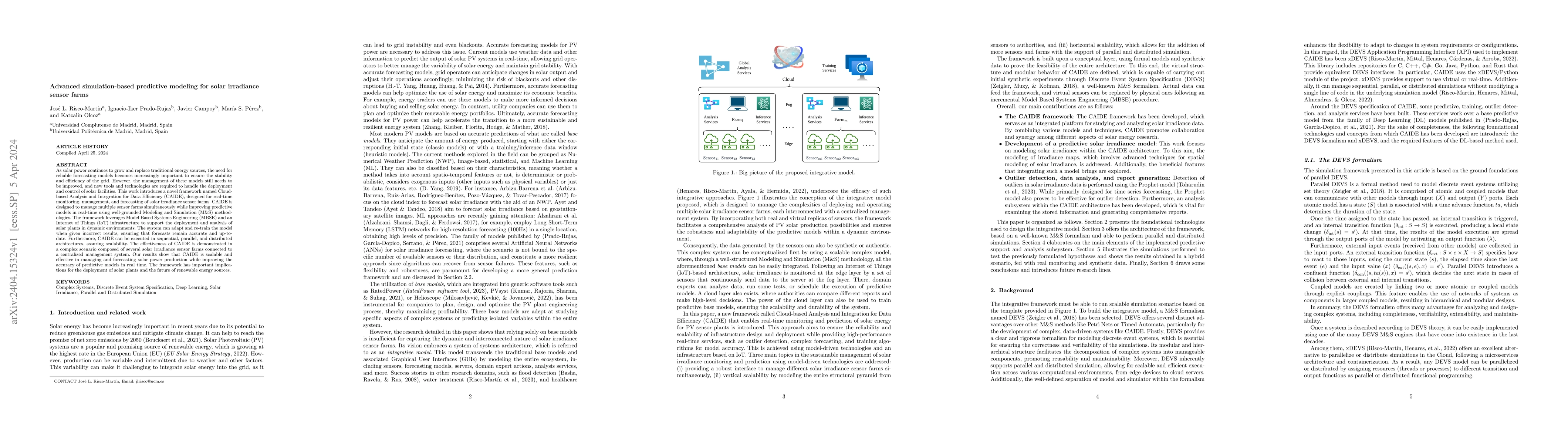 Thumbnail for Advanced simulation-based predictive modelling for solar irradiance
  sensor farms