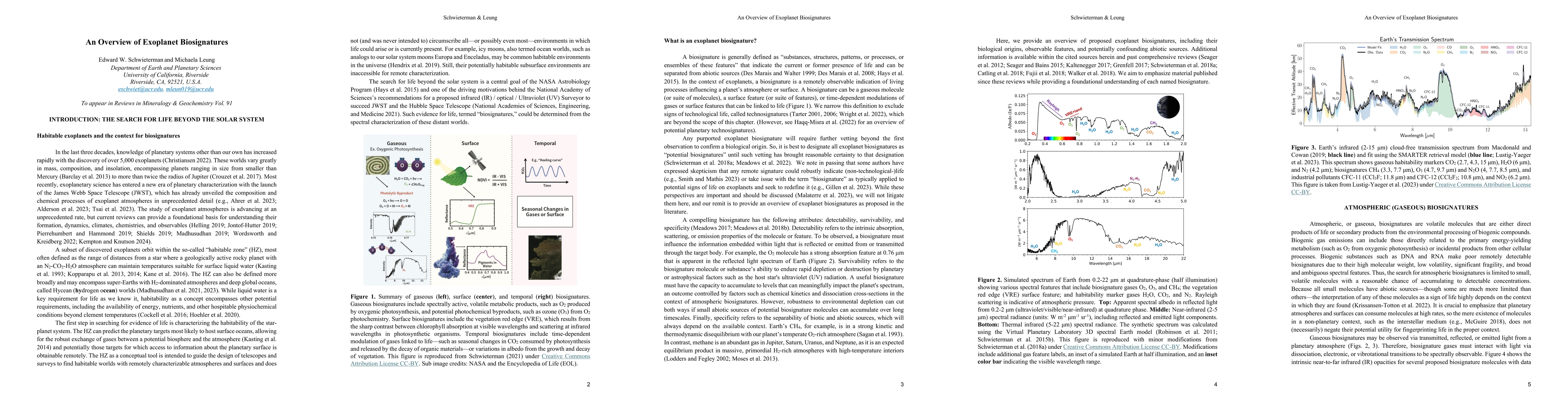 Thumbnail for An Overview of Exoplanet Biosignatures