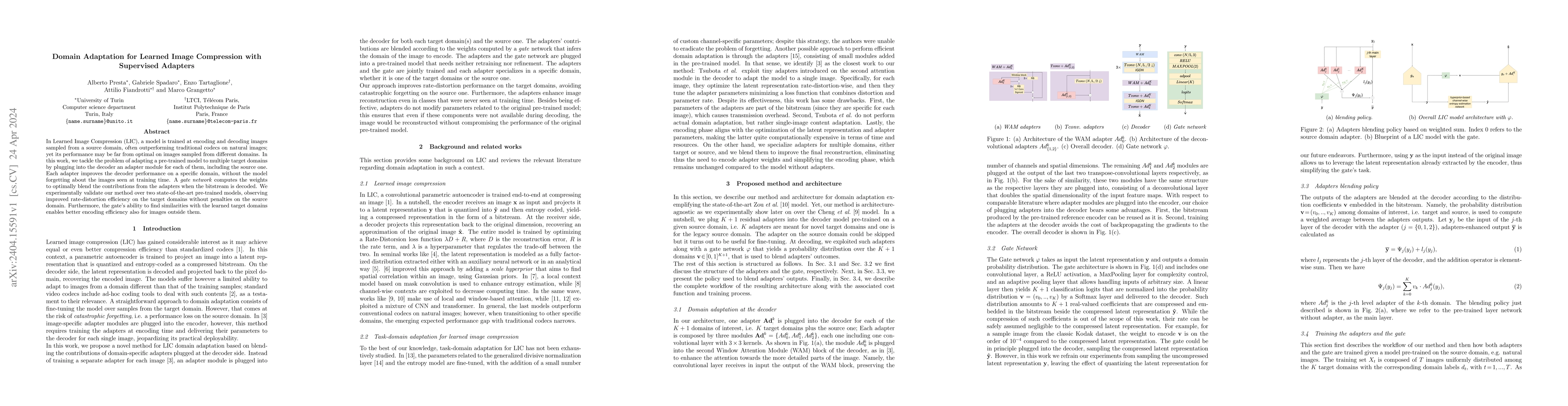 Thumbnail for Domain Adaptation for Learned Image Compression with Supervised Adapters