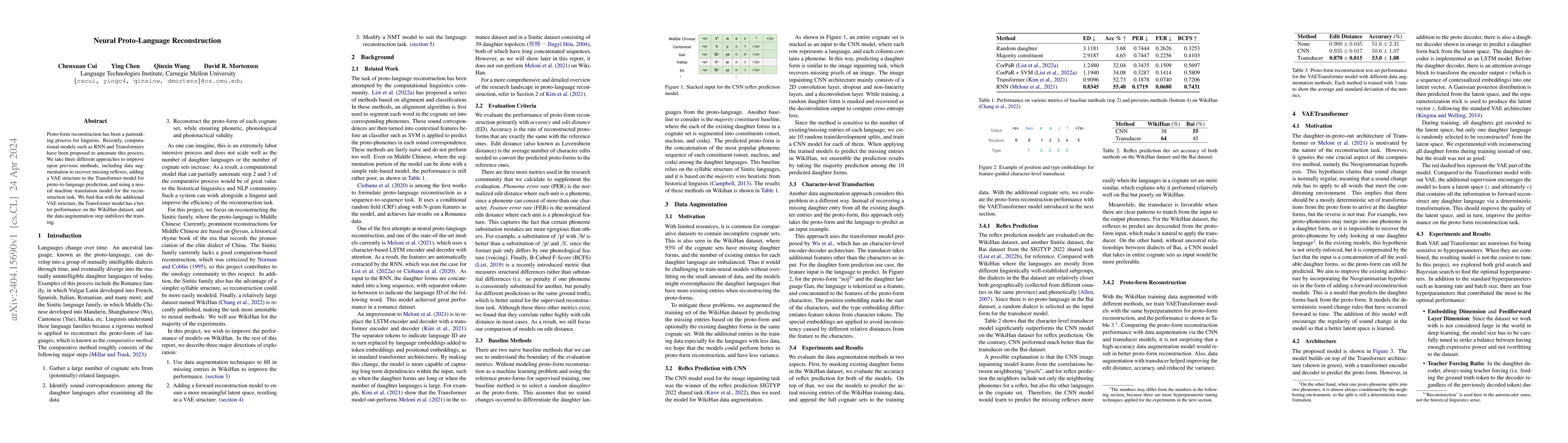 Thumbnail for Neural Proto-Language Reconstruction