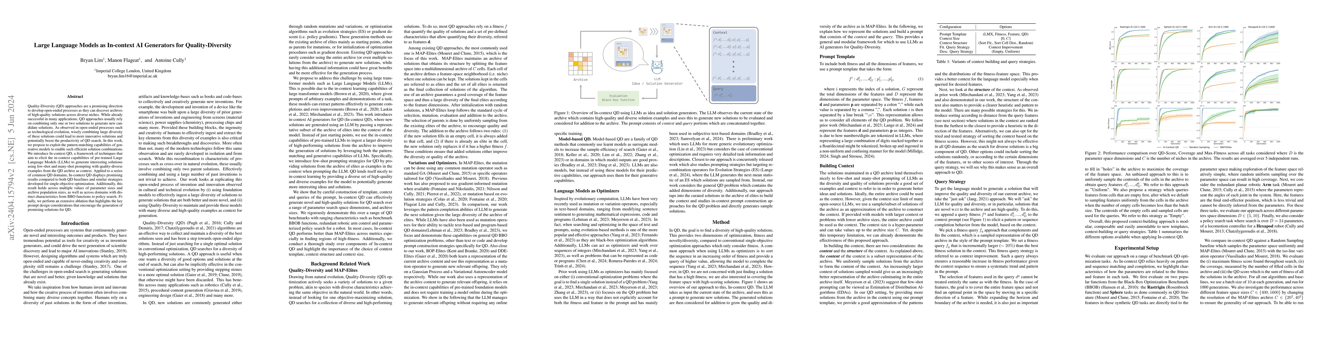 Thumbnail for Large Language Models as In-context AI Generators for Quality-Diversity