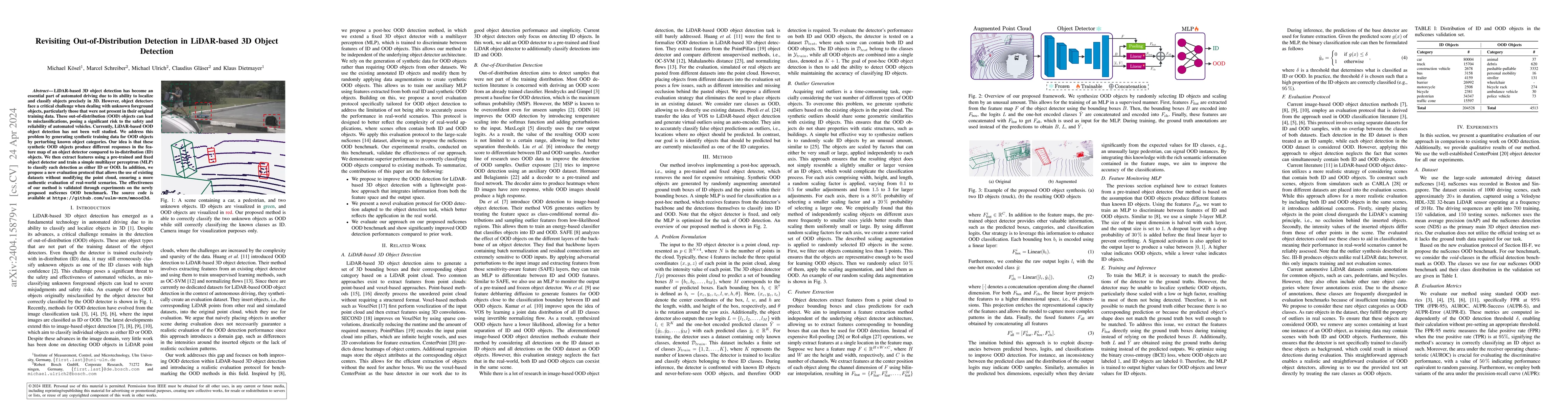 Thumbnail for Revisiting Out-of-Distribution Detection in LiDAR-based 3D Object
  Detection