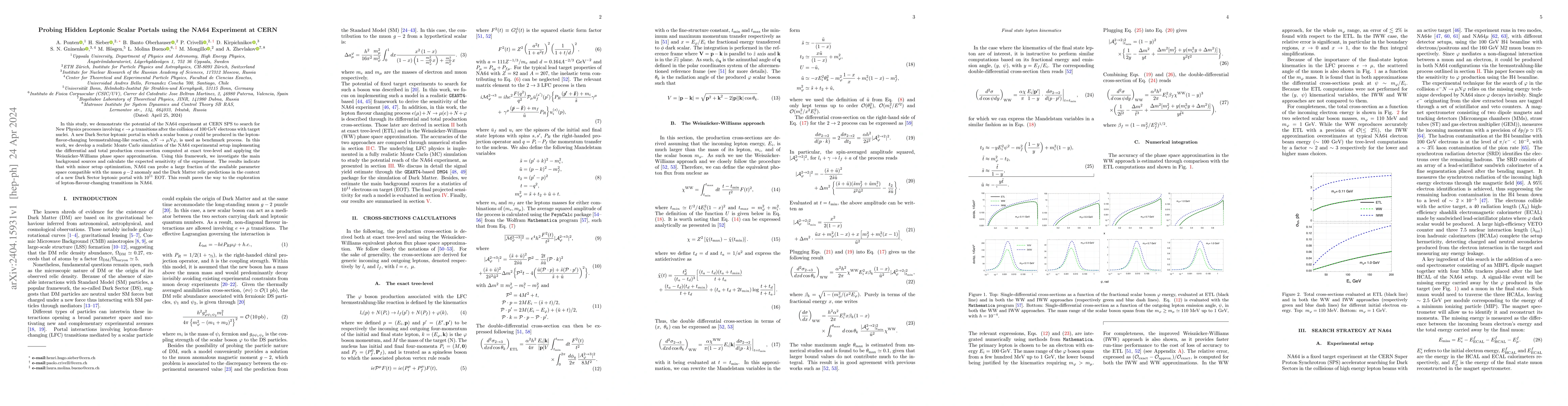 Thumbnail for Probing Hidden Leptonic Scalar Portals using the NA64 Experiment at CERN