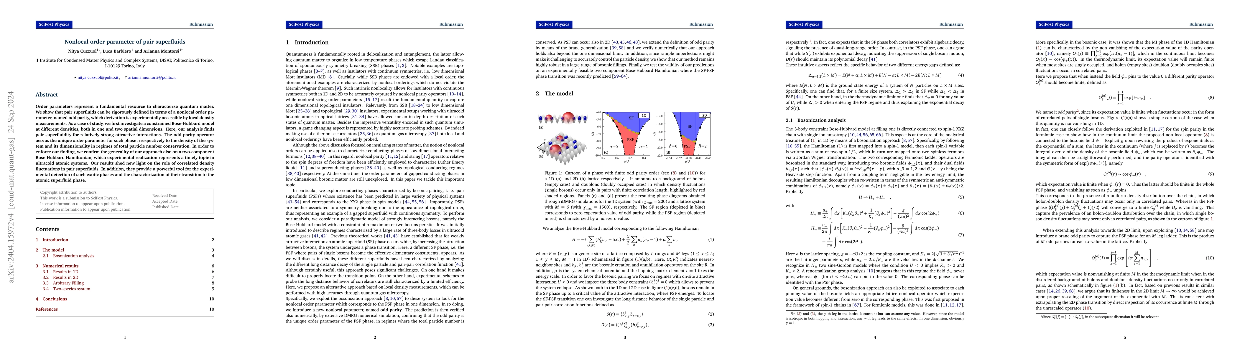 Thumbnail for Nonlocal order parameter of pair superfluids