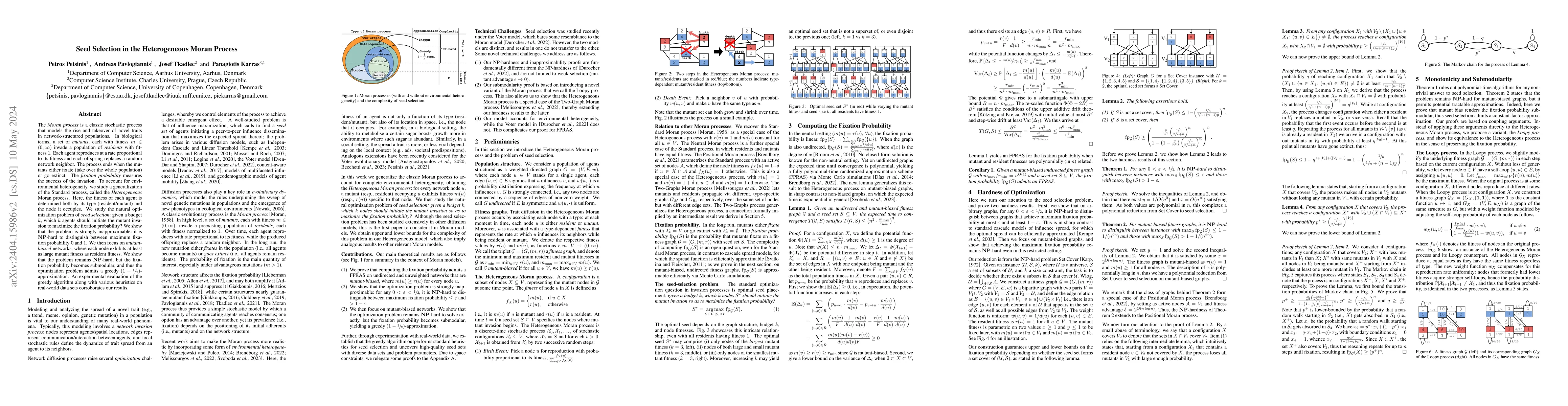 Thumbnail for Seed Selection in the Heterogeneous Moran Process