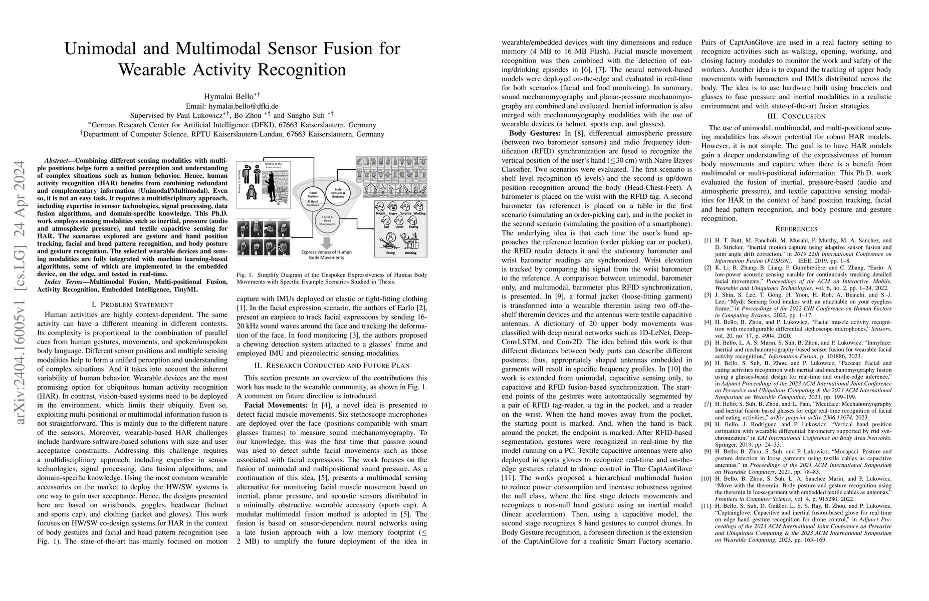 Thumbnail for Unimodal and Multimodal Sensor Fusion for Wearable Activity Recognition