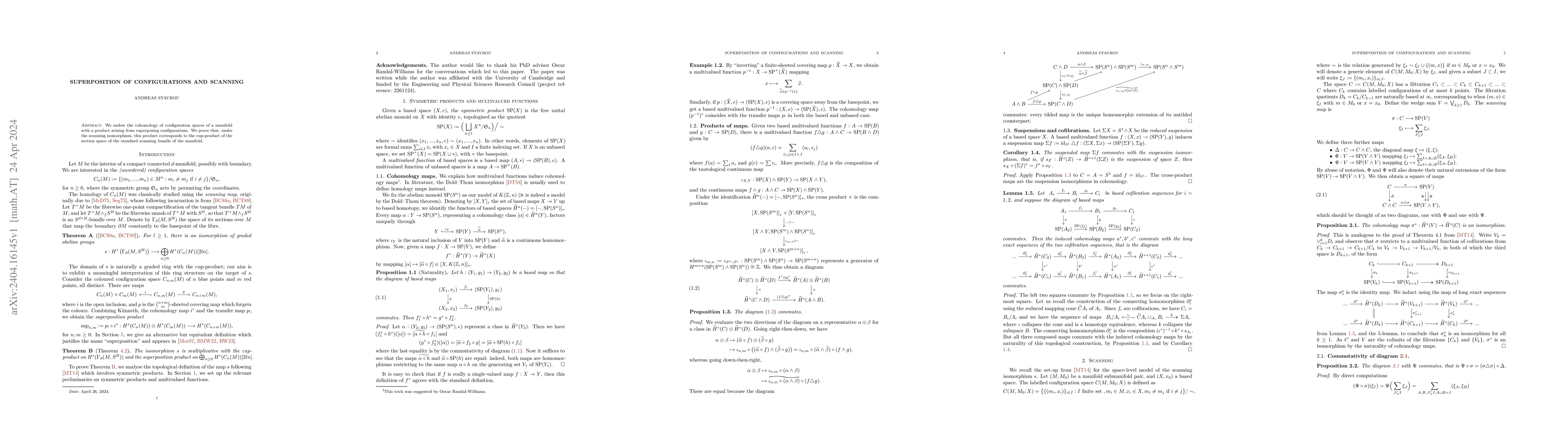 Thumbnail for Superposition of configurations and scanning