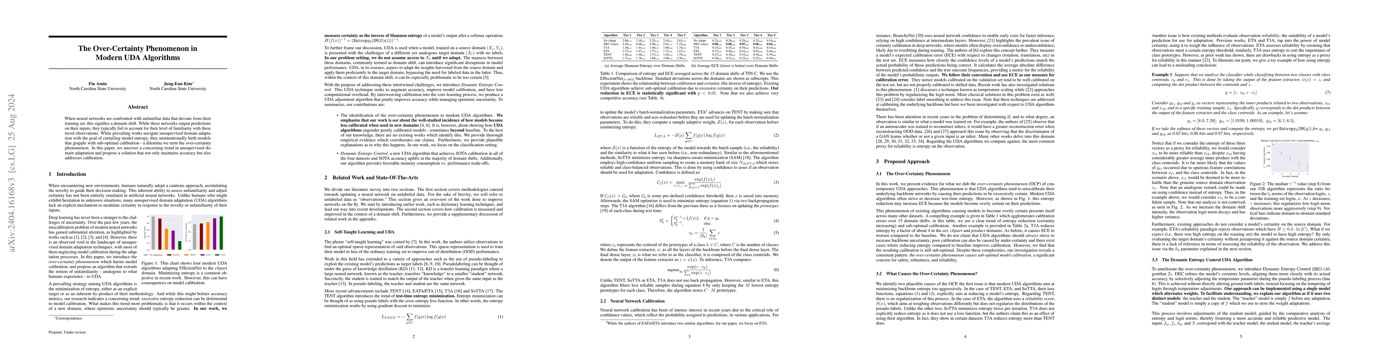 Thumbnail for The Over-Certainty Phenomenon in Modern UDA Algorithms